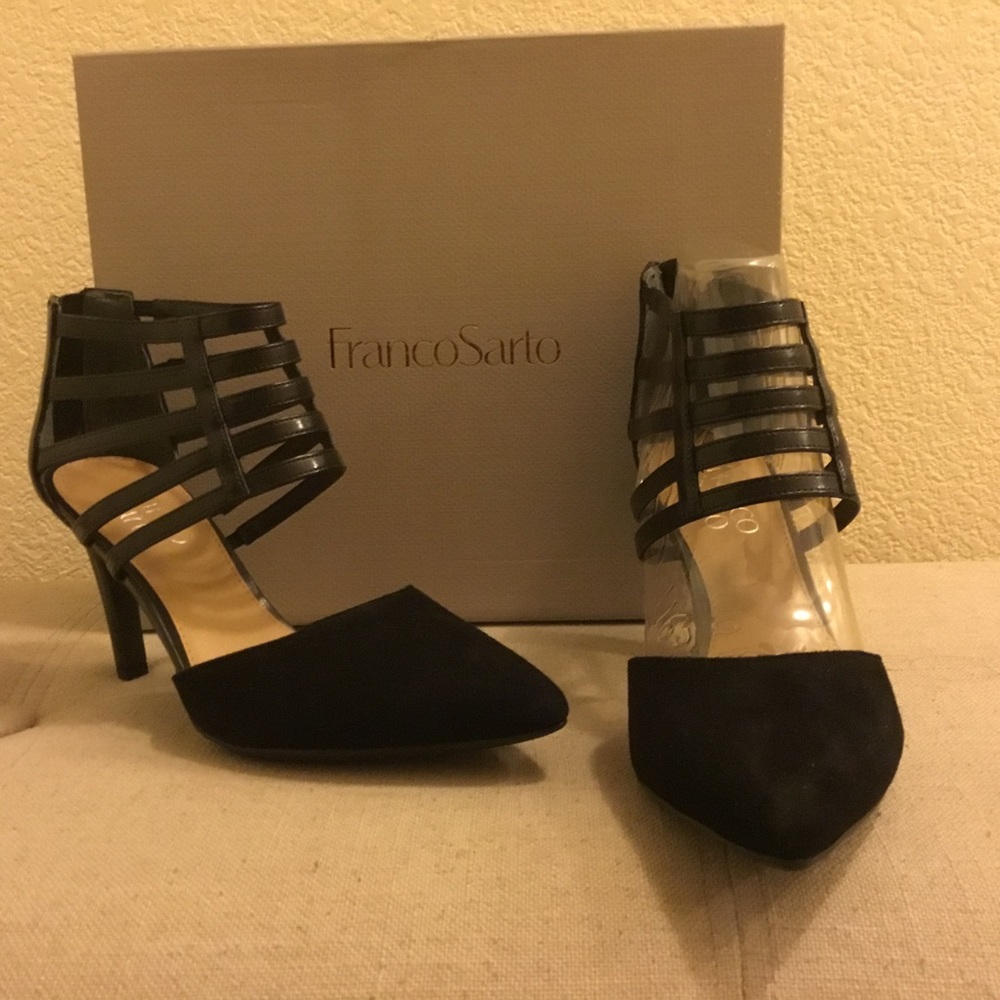 Black Franco Sarto heels